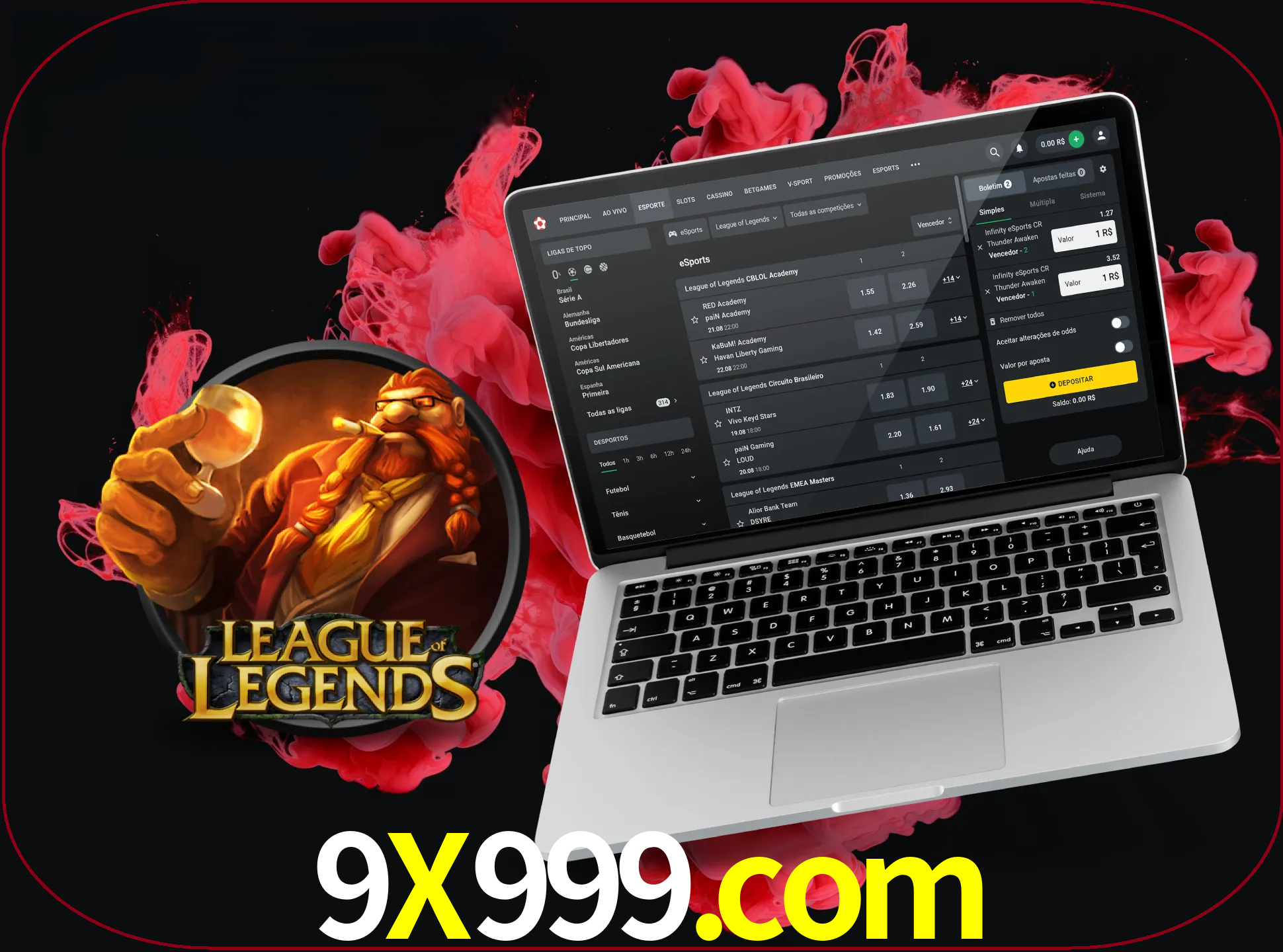 Se é um fã deste jogo, muitos torneios fantásticos que o vão surpreender estão disponíveis no 9x999.